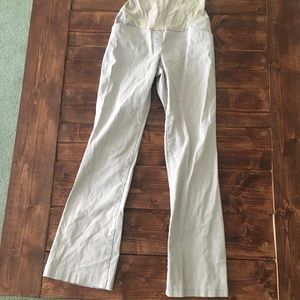 Maternity khakis